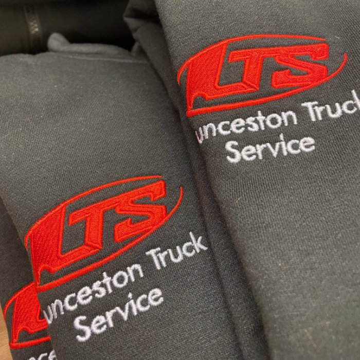 Launceston Truck Service embroidered workwear