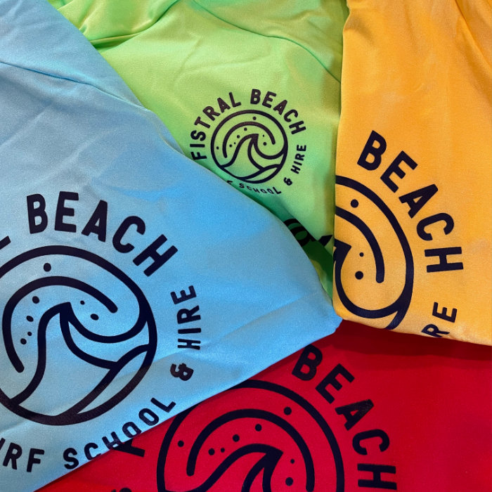 Nylon Screen Printed Rash Vest