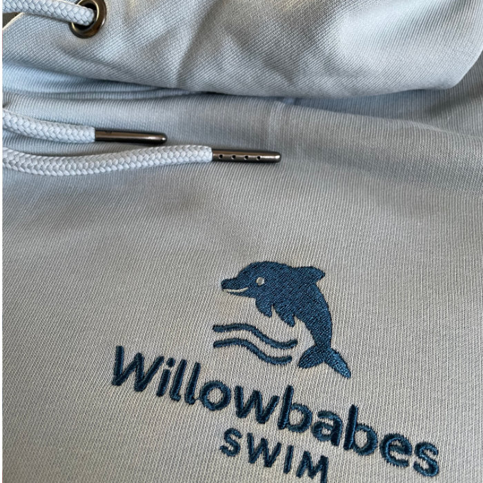embroidered hoodie