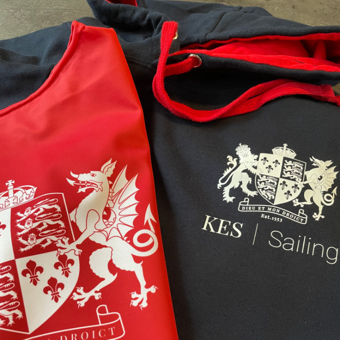 Sublimated bib and hoodie